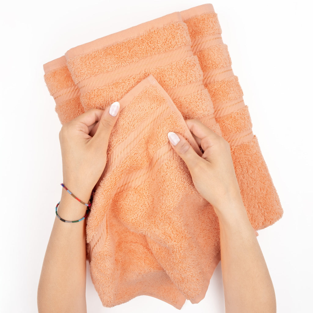 American Soft Linen 100% Cotton Turkish Towels, 6 Piece Bath Towel Set with 20 Different Colors