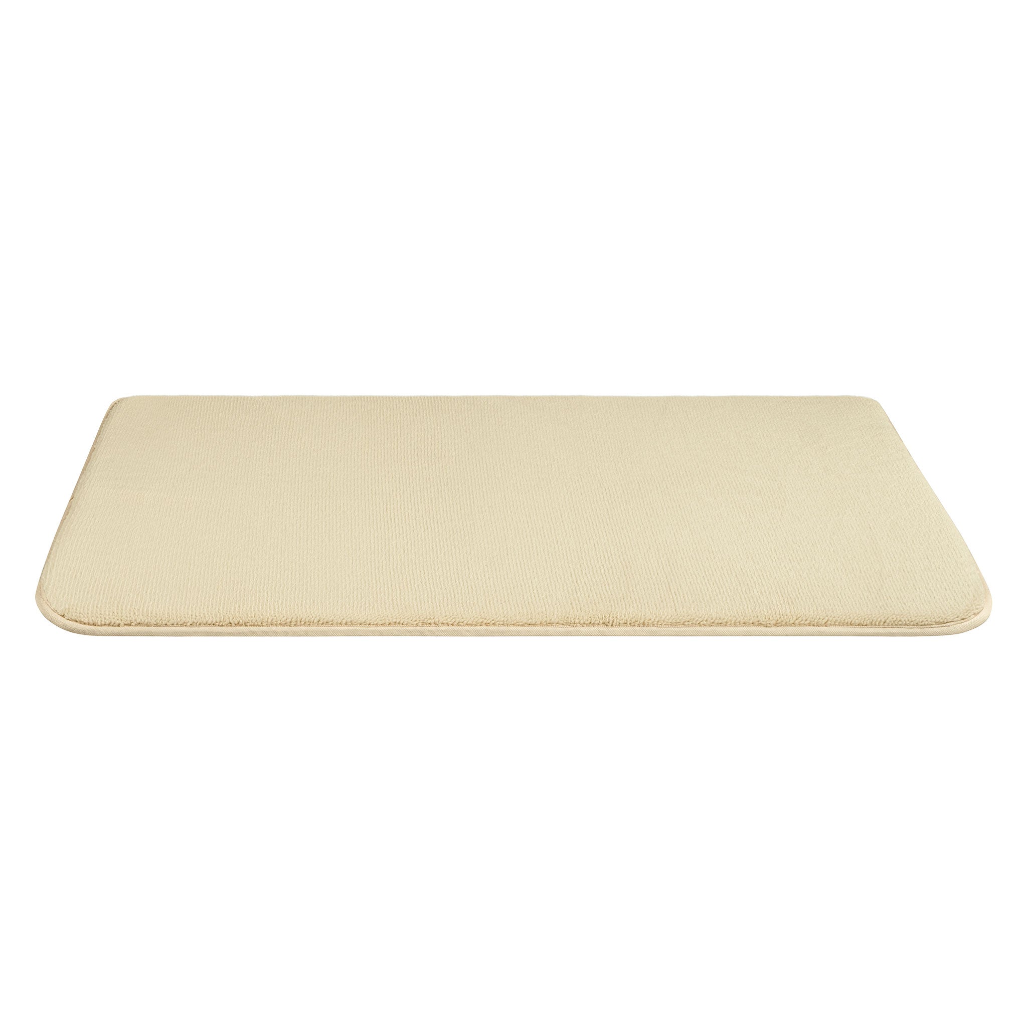 American Soft Linen Fluffy Foamed Bath Rug, 21x32 inches Bath Rugs for Bathroom, 100% Polyester Upper Fluffy Surface and Grip Enhanced Base