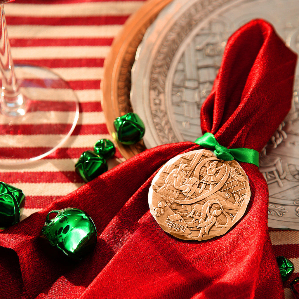 2025 Annual Ornament - Checking it Twice (Copper)