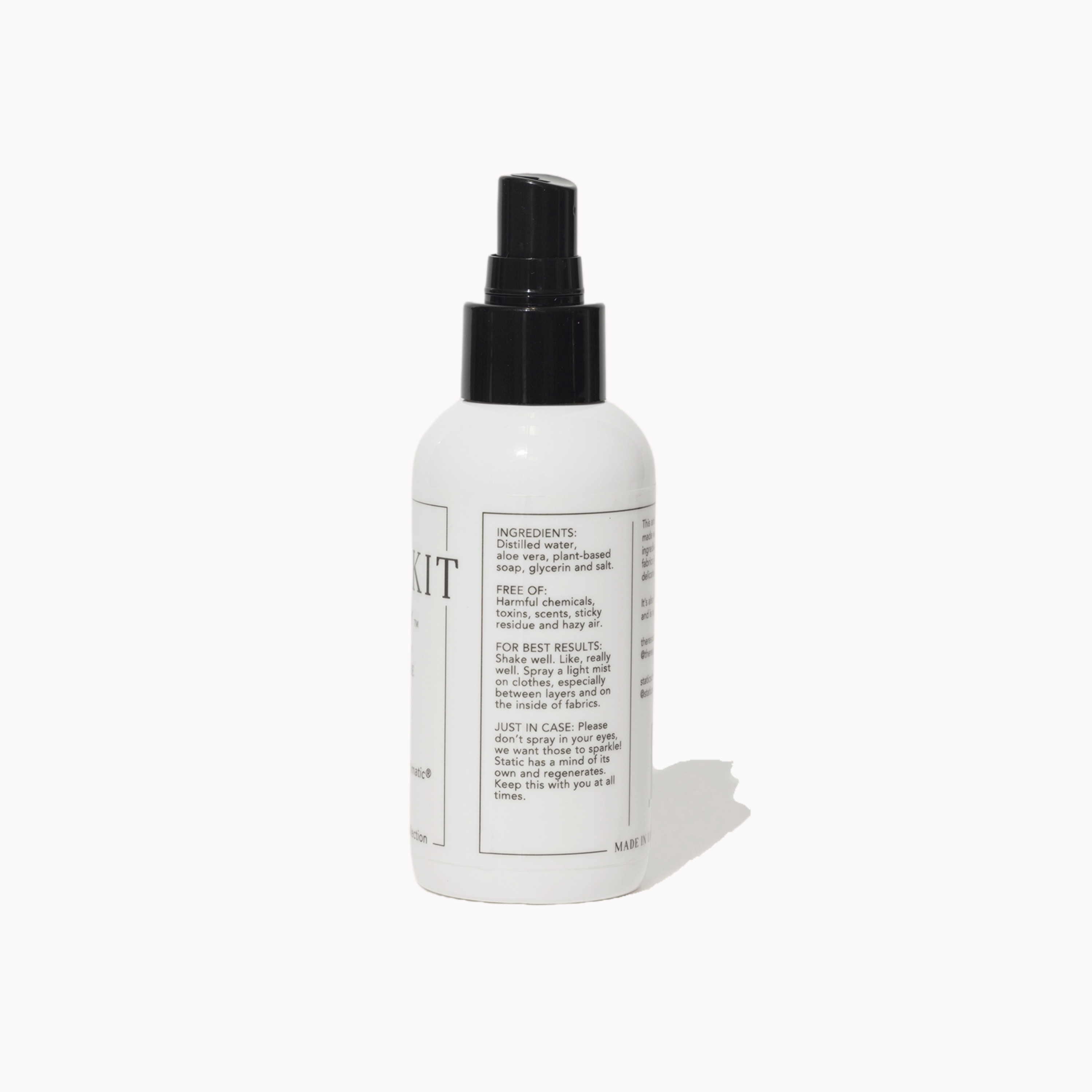 Anti-Static Spray For Wedding Attire