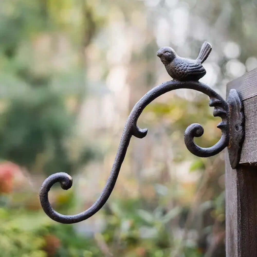 Antique Cast Iron Bird Wall Hook