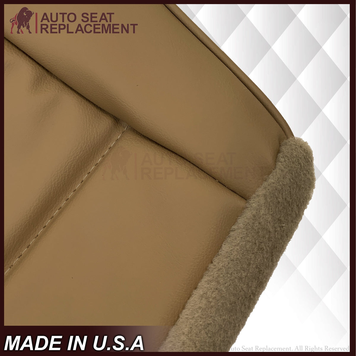 1994-1998 Ford Mustang V6 Replacement Seat Cover in Tan: Choose From Variation