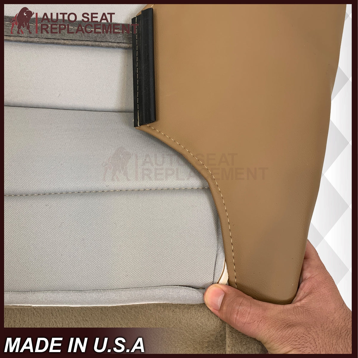1994-1998 Ford Mustang V6 Replacement Seat Cover in Tan: Choose From Variation
