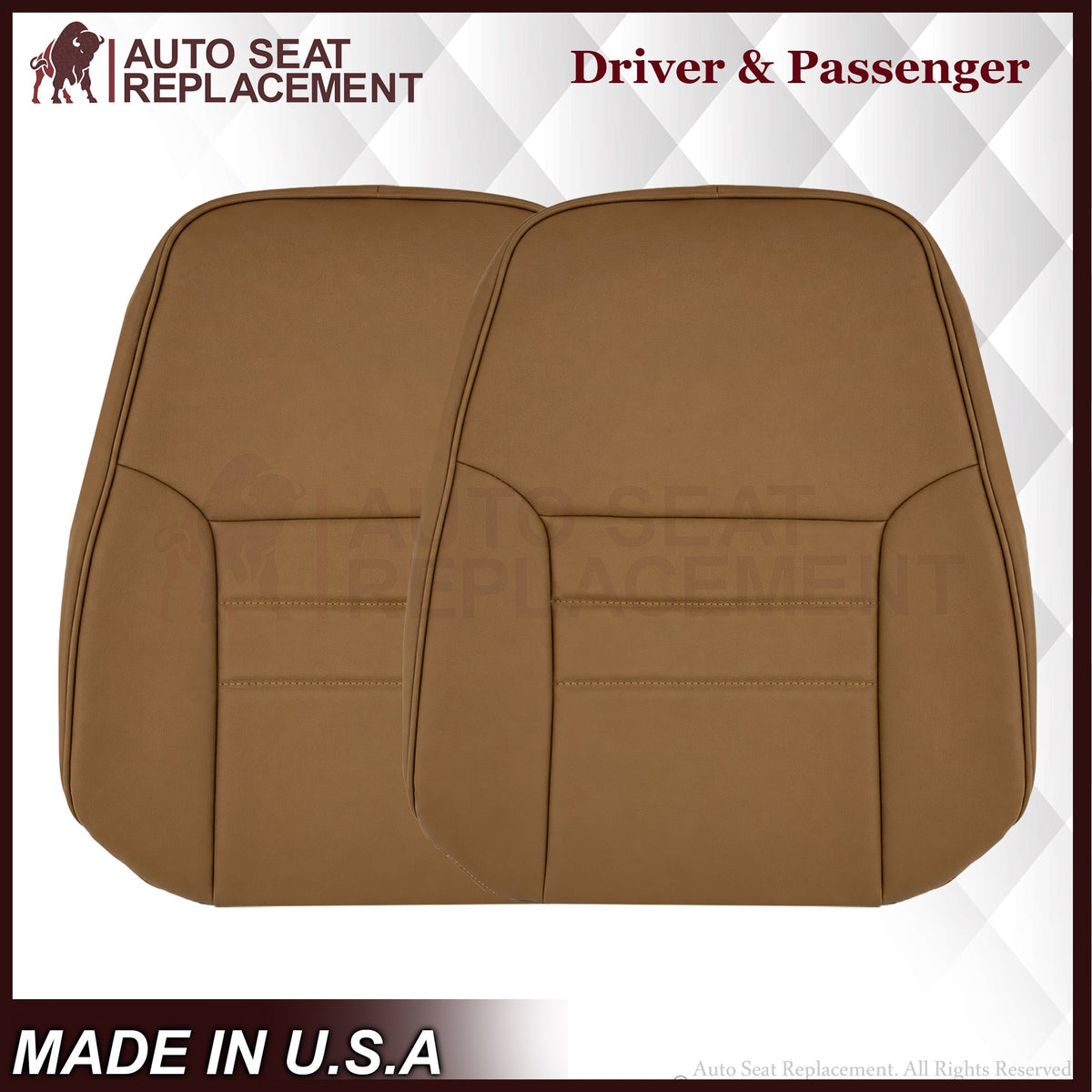 1994-1998 Ford Mustang V6 Replacement Seat Cover in Tan: Choose From Variation