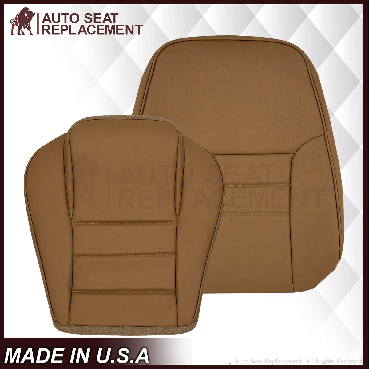 1994-1998 Ford Mustang V6 Replacement Seat Cover in Tan: Choose From Variation