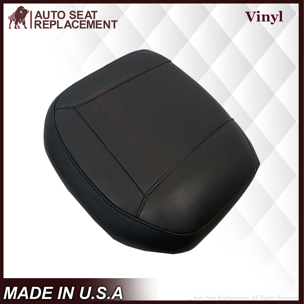 2016-2025 Fits Can Am Defender HD8 HD9 DPS Max Driver / Passenger Bottom Seat Cushion Cover