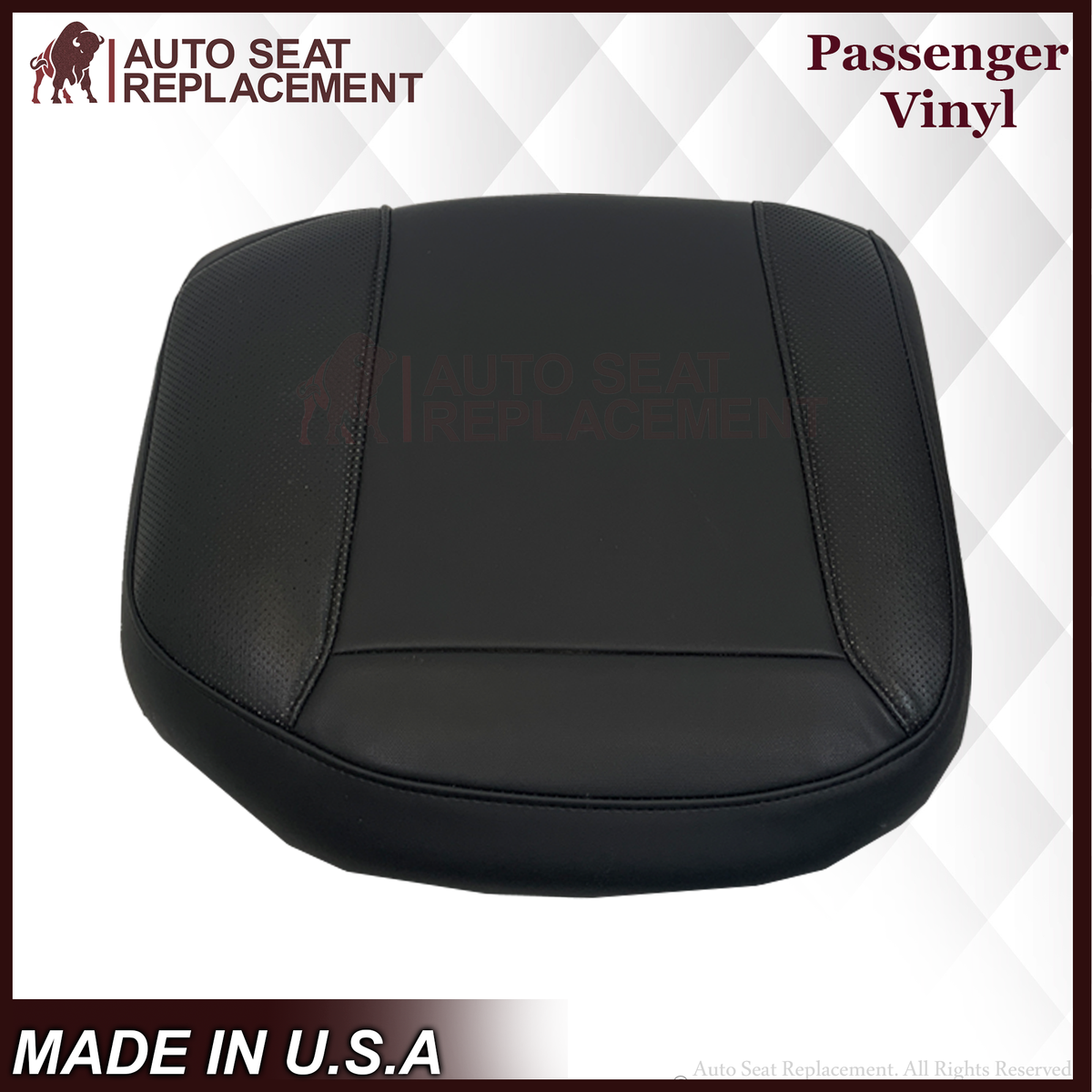 2016-2025 Fits Can Am Defender HD8 HD9 DPS Max Driver / Passenger Bottom Seat Cushion Cover