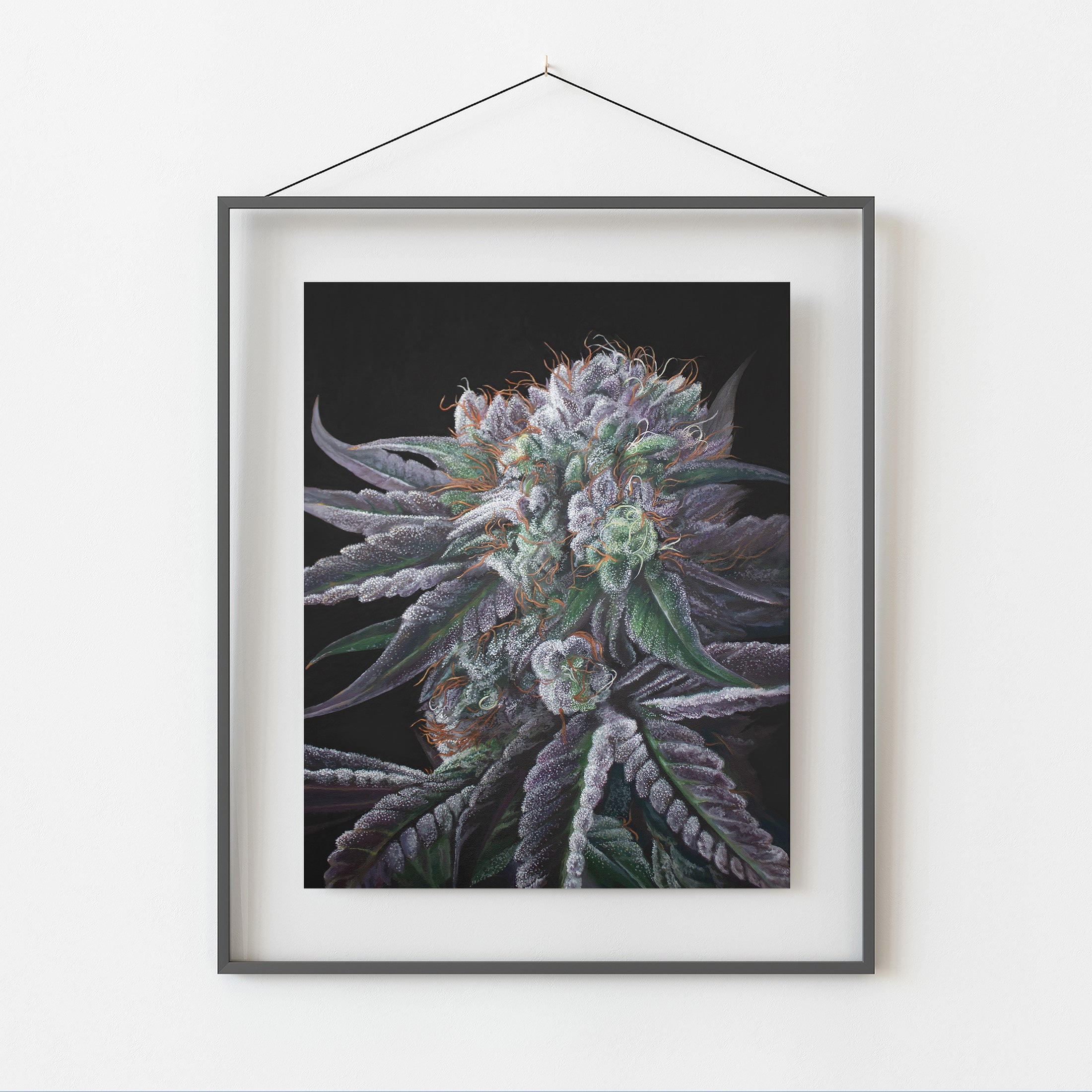 Black Afghan 8"x10" Print