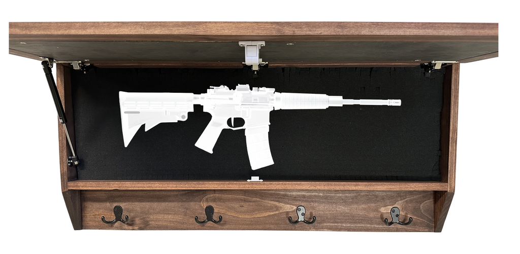 Coat Rack Hidden Gun Storage - Tree of Life