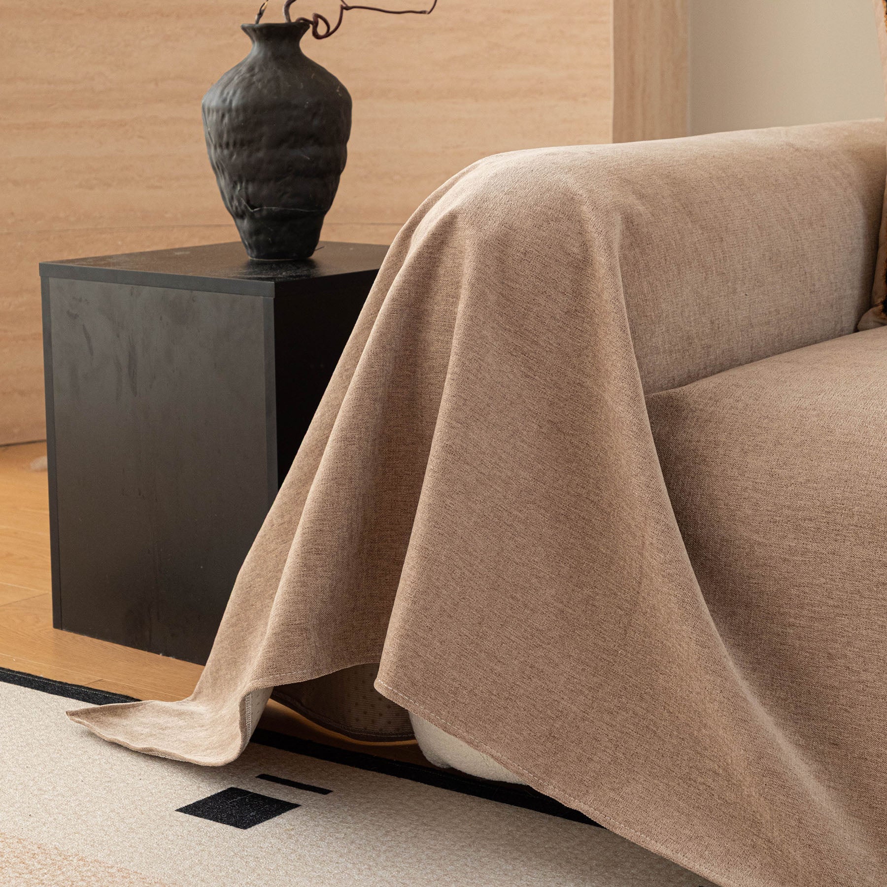 Luxury Pet Friendly Couch Cover, Non-Slip Furniture Protector Blanket for Pets, Kids
