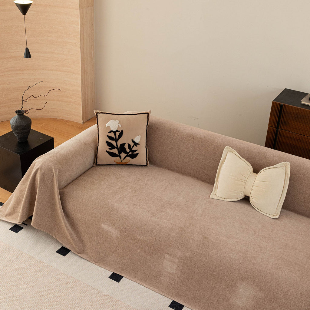Luxury Pet Friendly Couch Cover, Non-Slip Furniture Protector Blanket for Pets, Kids