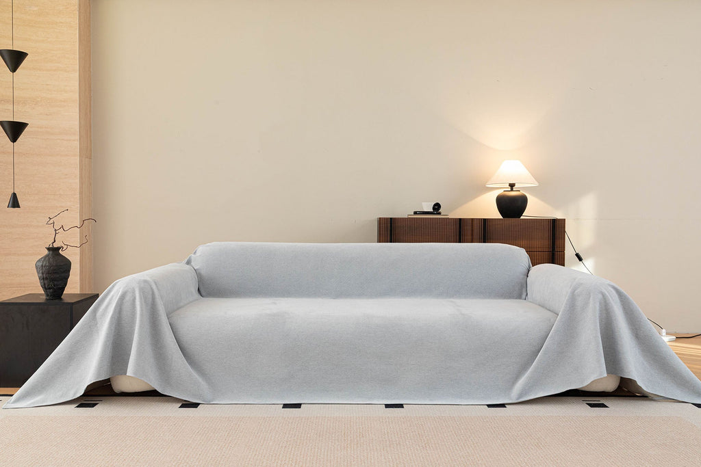 Luxury Pet Friendly Couch Cover, Non-Slip Furniture Protector Blanket for Pets, Kids
