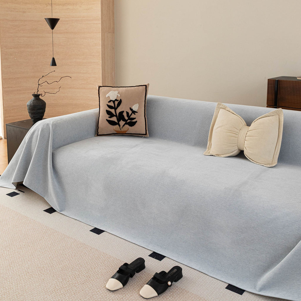 Luxury Pet Friendly Couch Cover, Non-Slip Furniture Protector Blanket for Pets, Kids