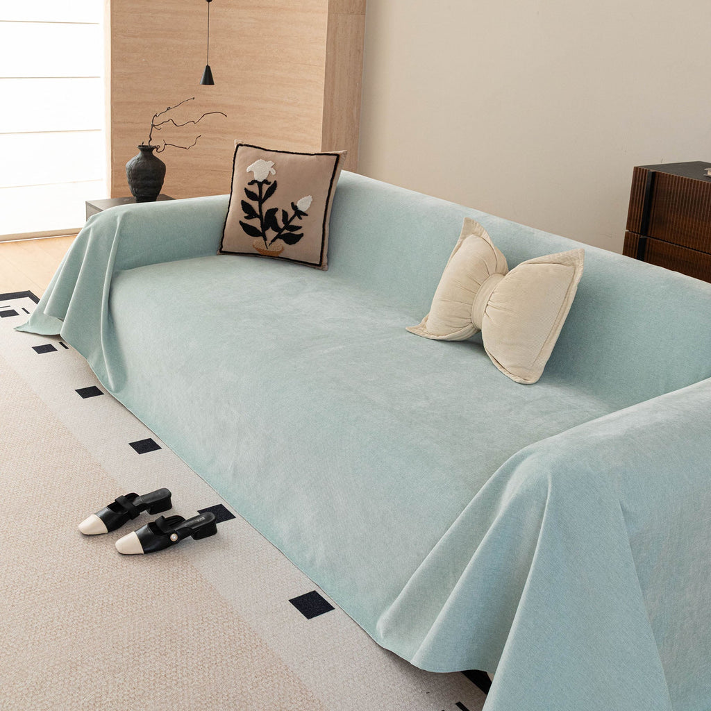 Luxury Pet Friendly Couch Cover, Non-Slip Furniture Protector Blanket for Pets, Kids
