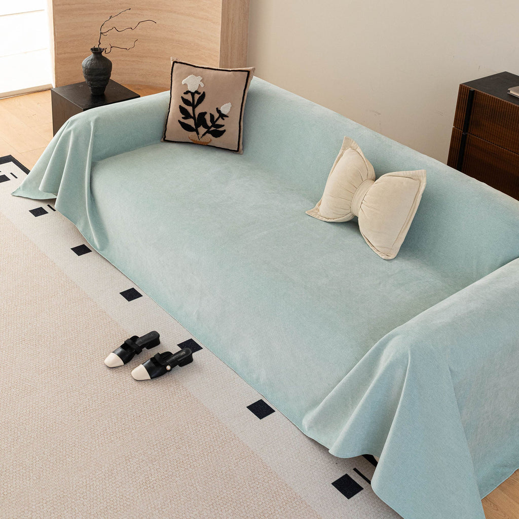 Luxury Pet Friendly Couch Cover, Non-Slip Furniture Protector Blanket for Pets, Kids