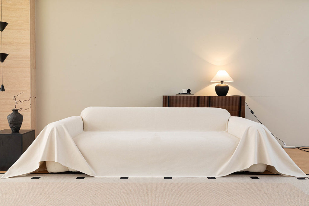 Luxury Pet Friendly Couch Cover, Non-Slip Furniture Protector Blanket for Pets, Kids