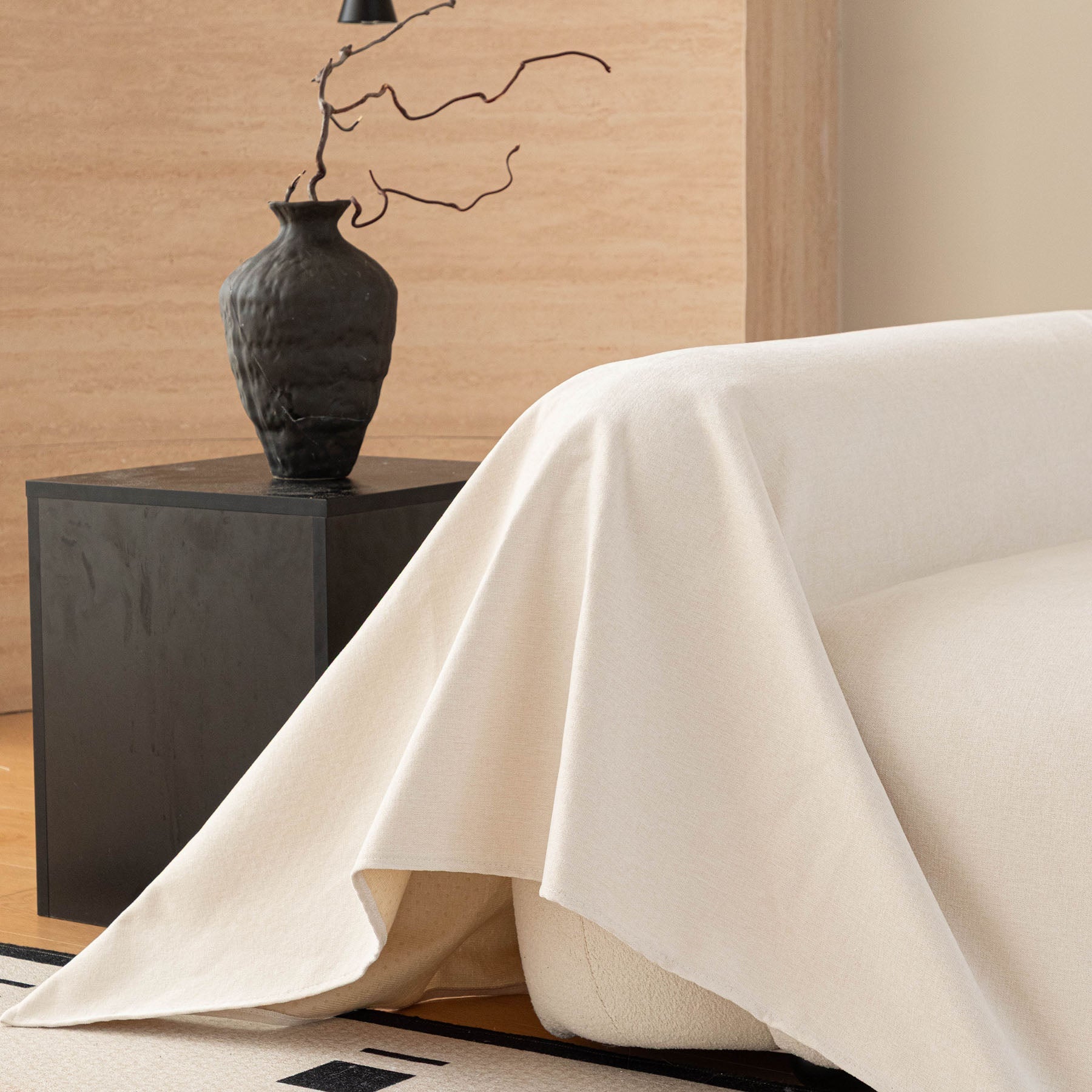 Luxury Pet Friendly Couch Cover, Non-Slip Furniture Protector Blanket for Pets, Kids