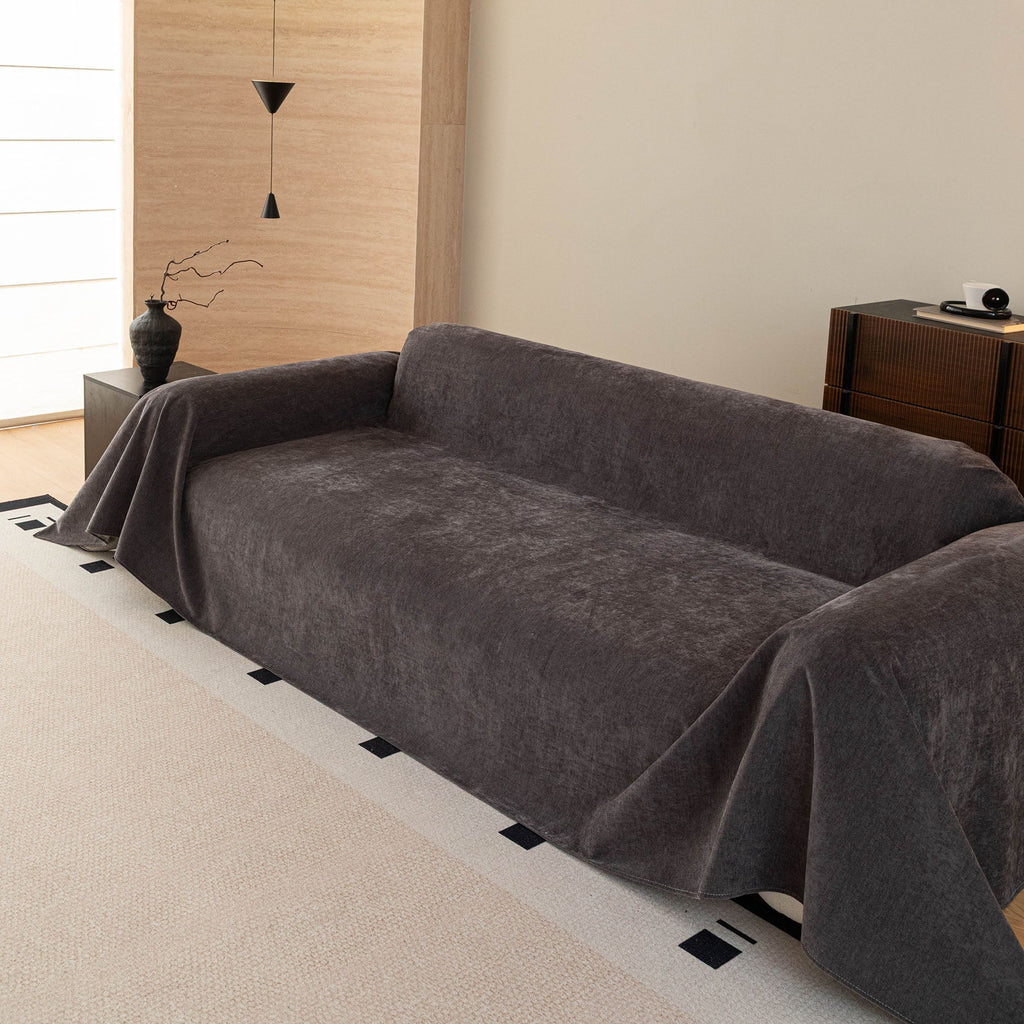 Luxury Pet Friendly Couch Cover, Non-Slip Furniture Protector Blanket for Pets, Kids