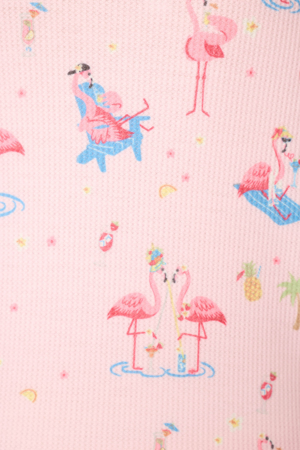 Boyfriend Boxer Tiki Flamingos Short Set