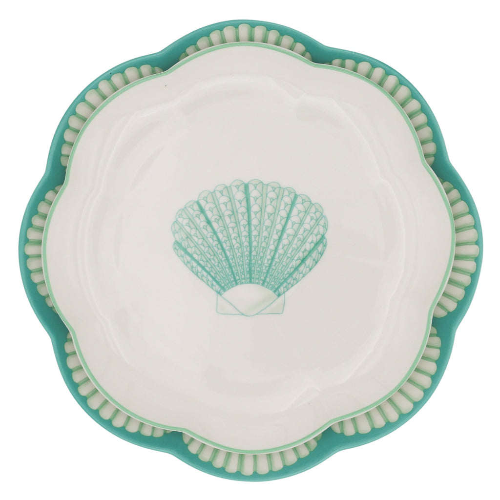 Balearic Blu Dinner Plate - Case of 12 Plates (+3 Bonus Plates)