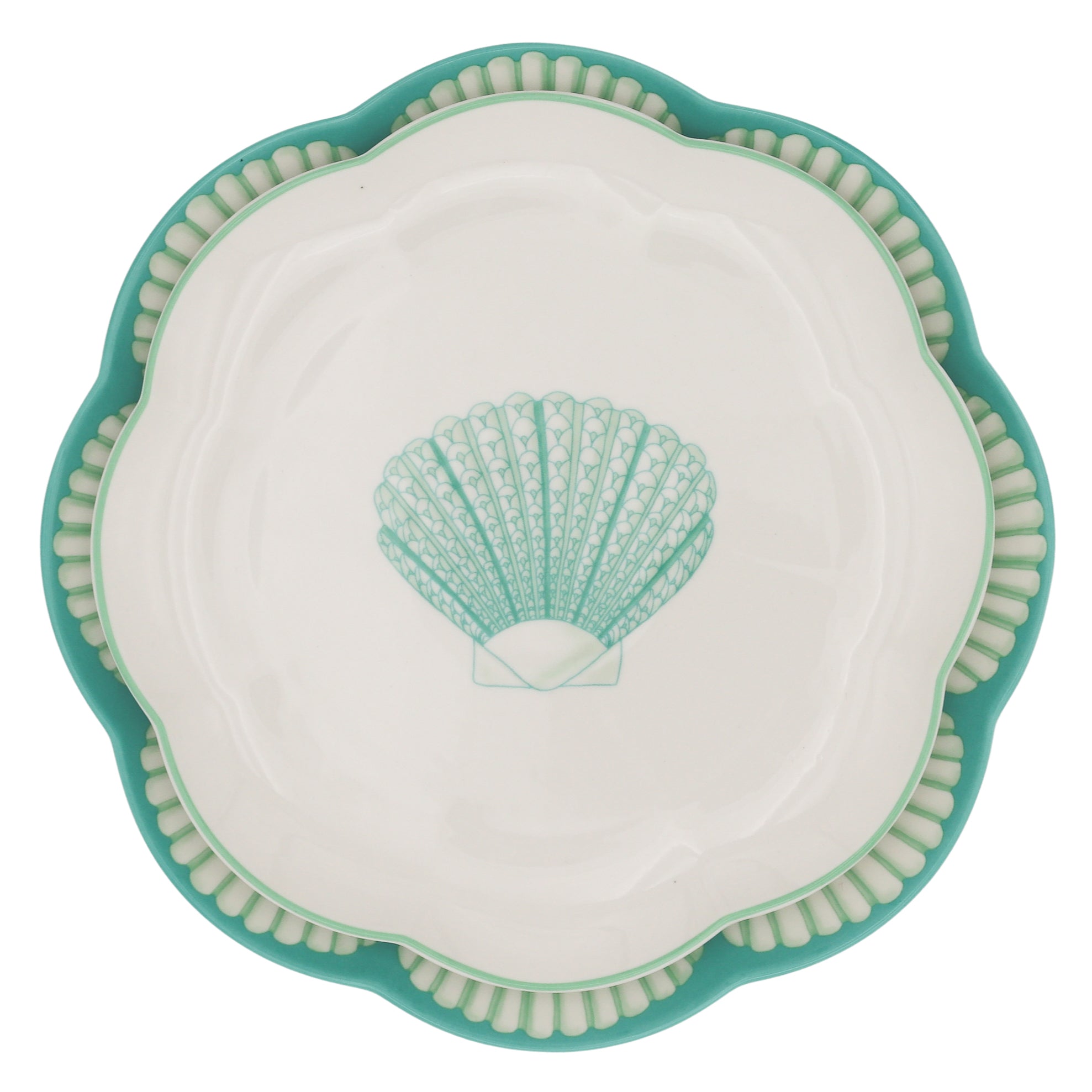 Balearic Blu Dinner Plate - Case of 12 Plates (+3 Bonus Plates)