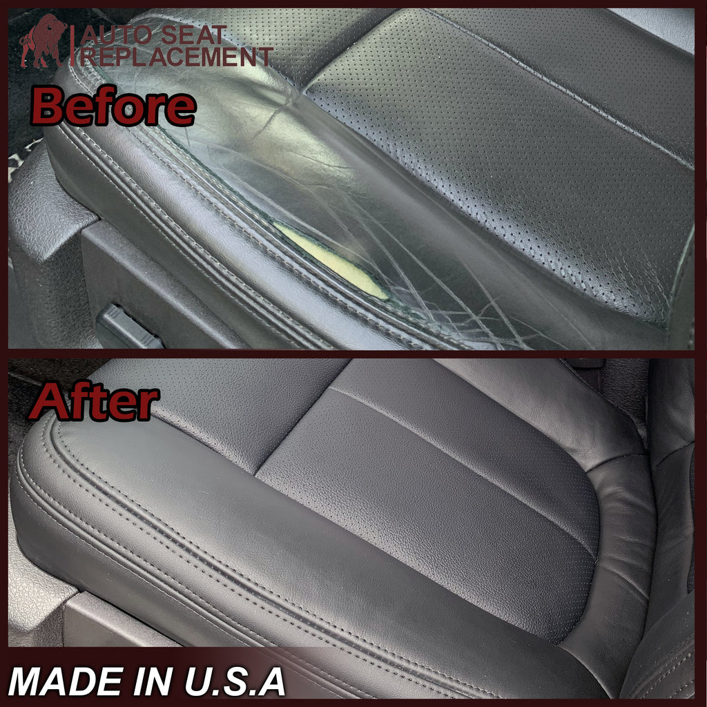 2013–2014 Ford F-150 FX4 Appearance Package Black Seat Cover with Suede Insert