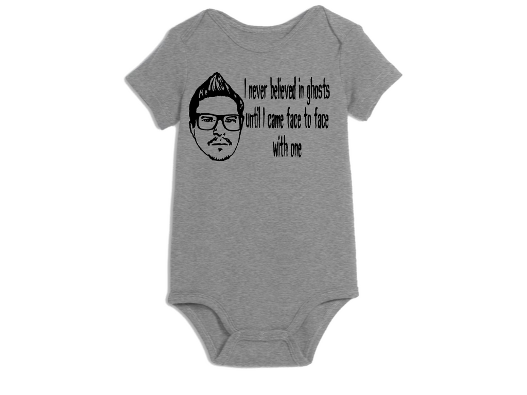 Believe Ghost Adventures Childrens Bodysuit Newborn 24 Months Horror Halloween