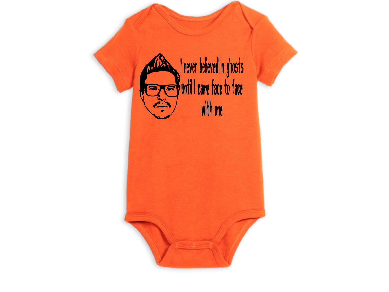 Believe Ghost Adventures Childrens Bodysuit Newborn 24 Months Horror Halloween