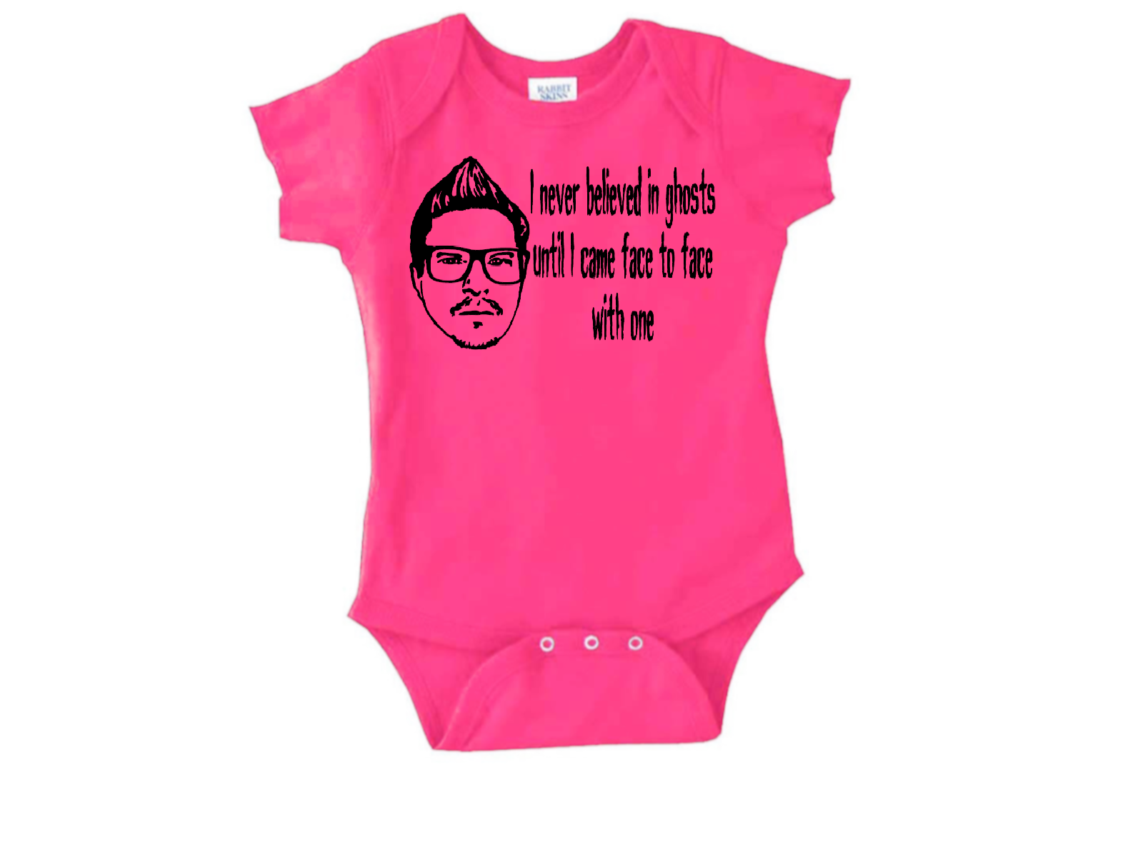 Believe Ghost Adventures Childrens Bodysuit Newborn 24 Months Horror Halloween