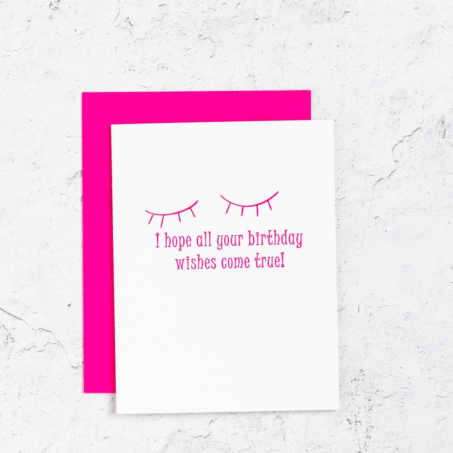 Make a Wish Birthday Card