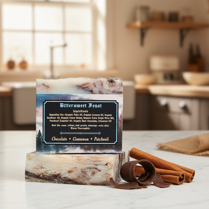 "Bittersweet Feast" Handmade Vegan Bar Soap (SEASONAL)