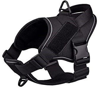 Tactical K9 Harness - Minimalist - Black