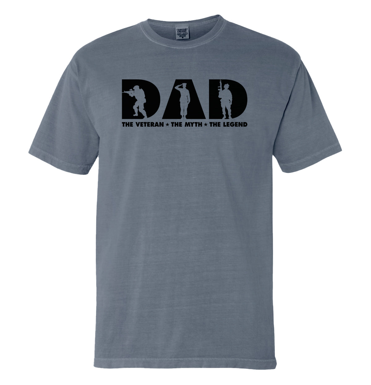 Dad The Veteran The Myth The Legend (Front)