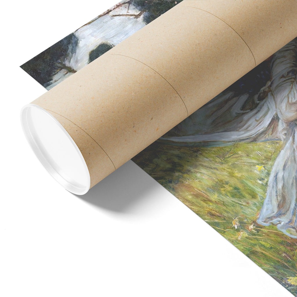 "Boreas" by John William Waterhouse Matte Poster
