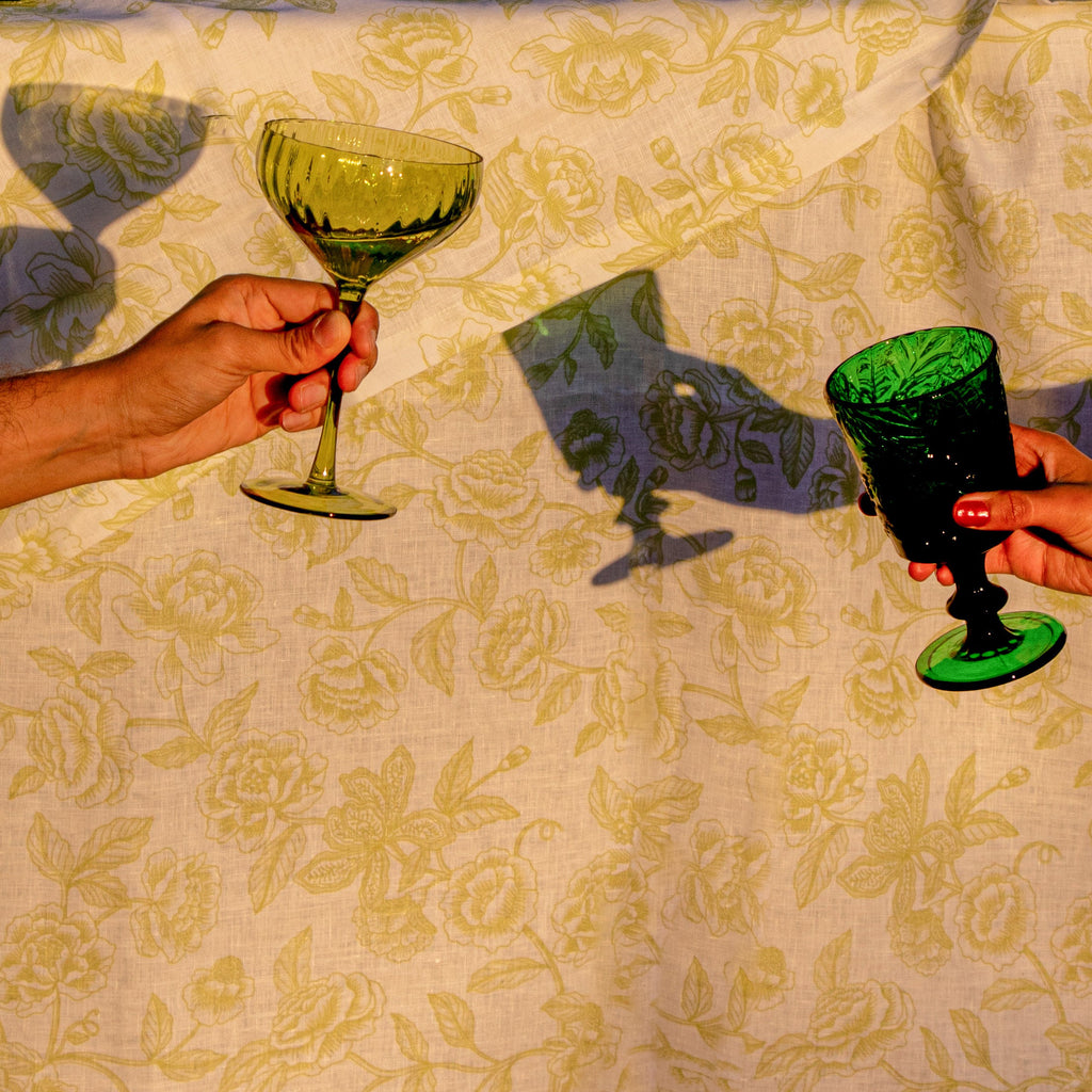Botanic Imprinted Chalice - Set of 6
