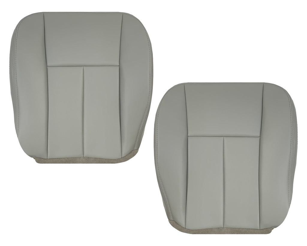 2005-2009 Chevrolet Trailblazer EXT LT Leather Replacement Seat Cover Gray