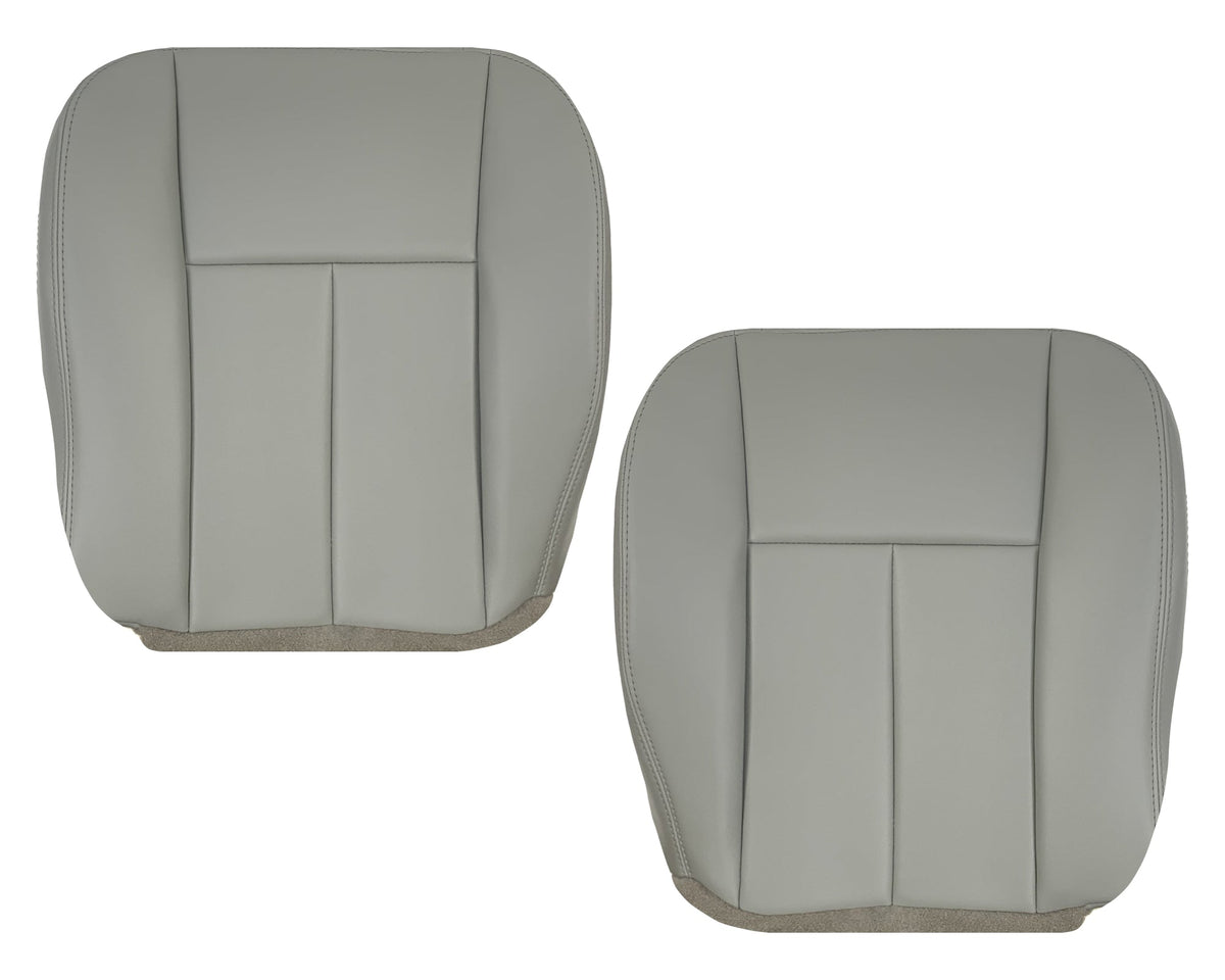 2005-2009 Chevrolet Trailblazer EXT LT Leather Replacement Seat Cover Gray