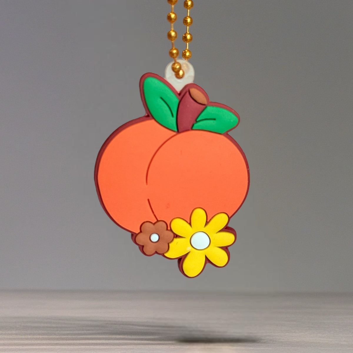 Sweet Peach Charm - Tumbler Handle Charm