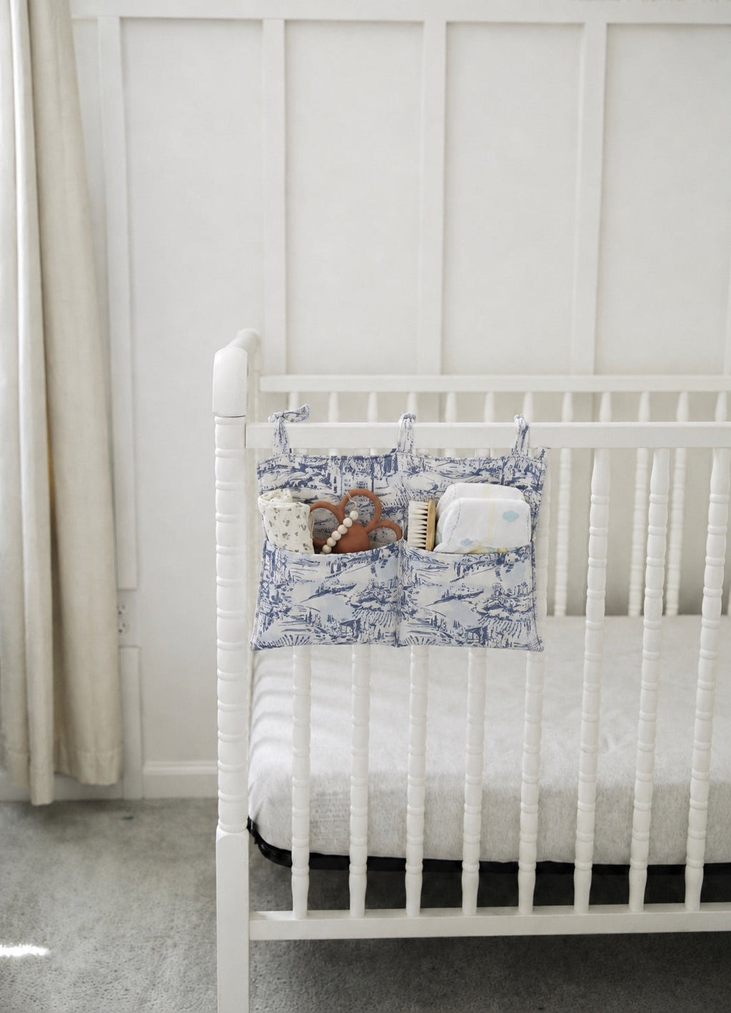 Crib Diaper Caddy Storage Organizer Nursery Room