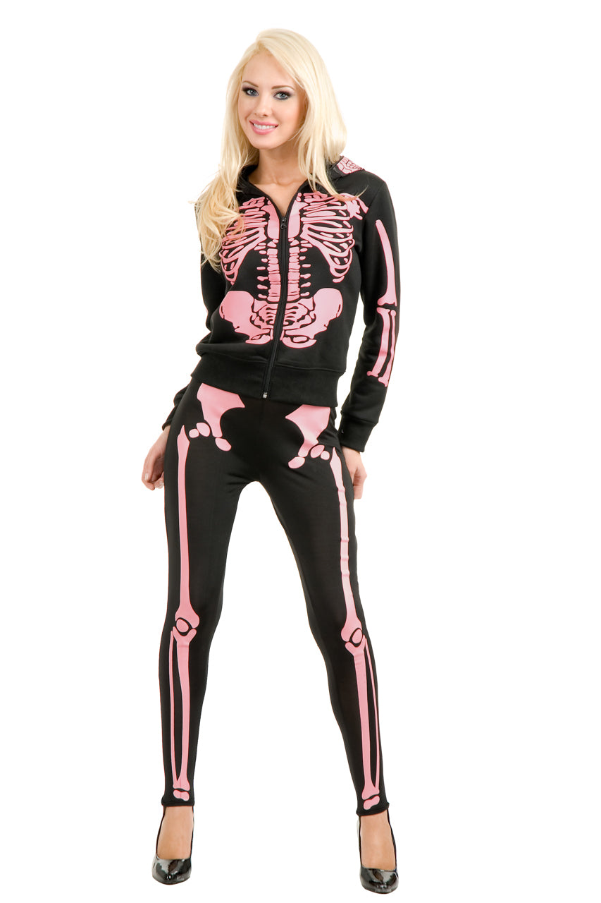 Hooded Skeleton Sweatshirt