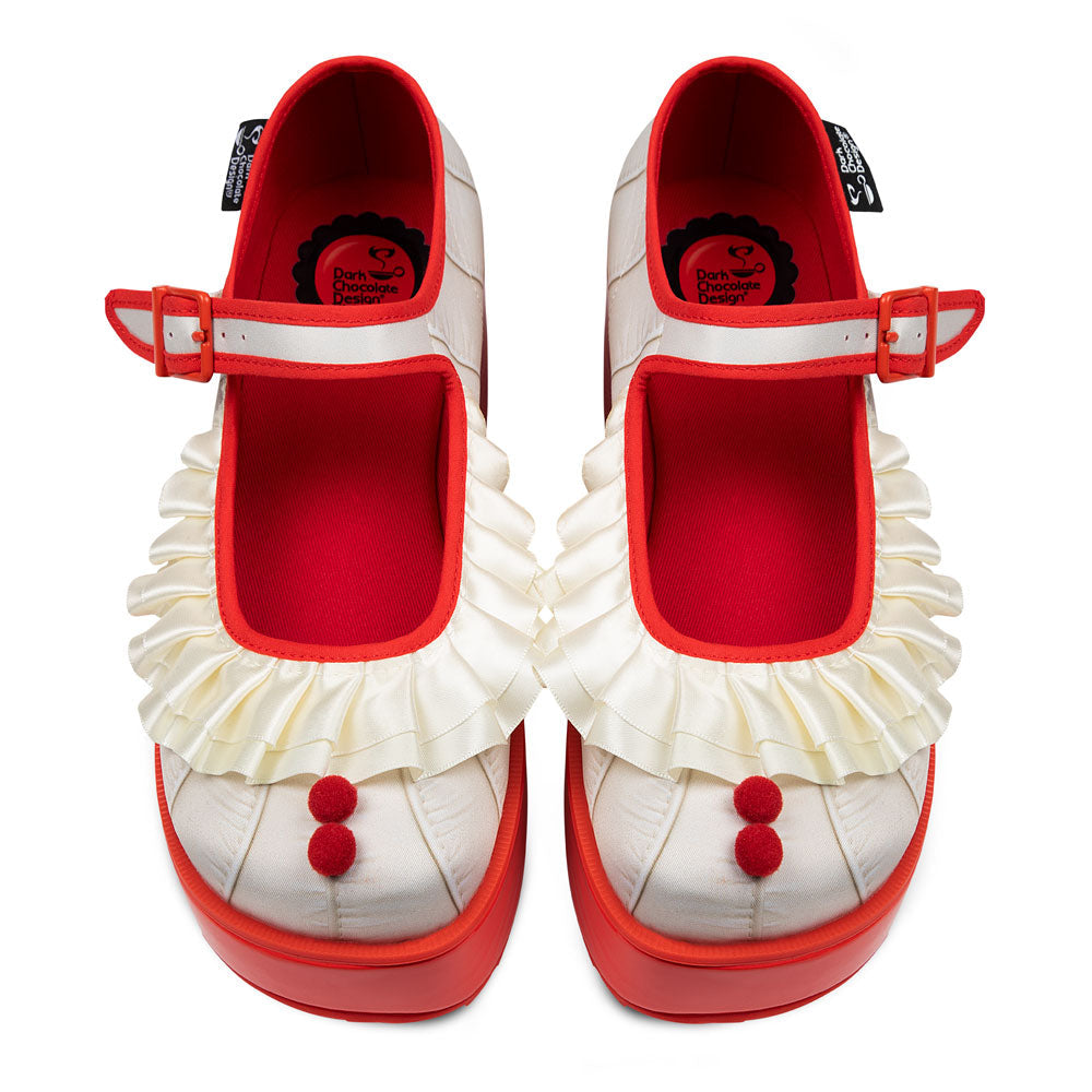 Chocolaticas® Clown Women's Mary Jane Platform