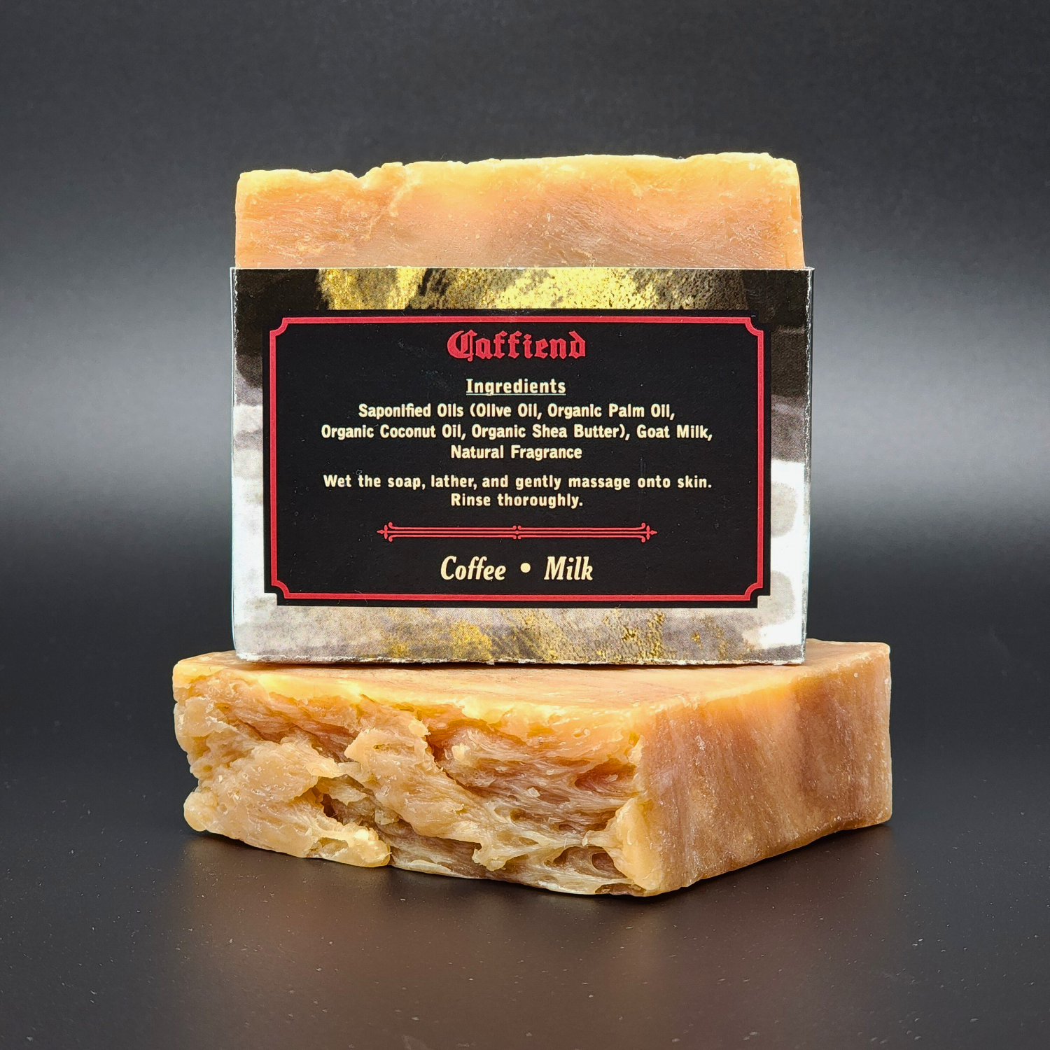 "Caffiend" Handmade Goat Milk Bar Soap