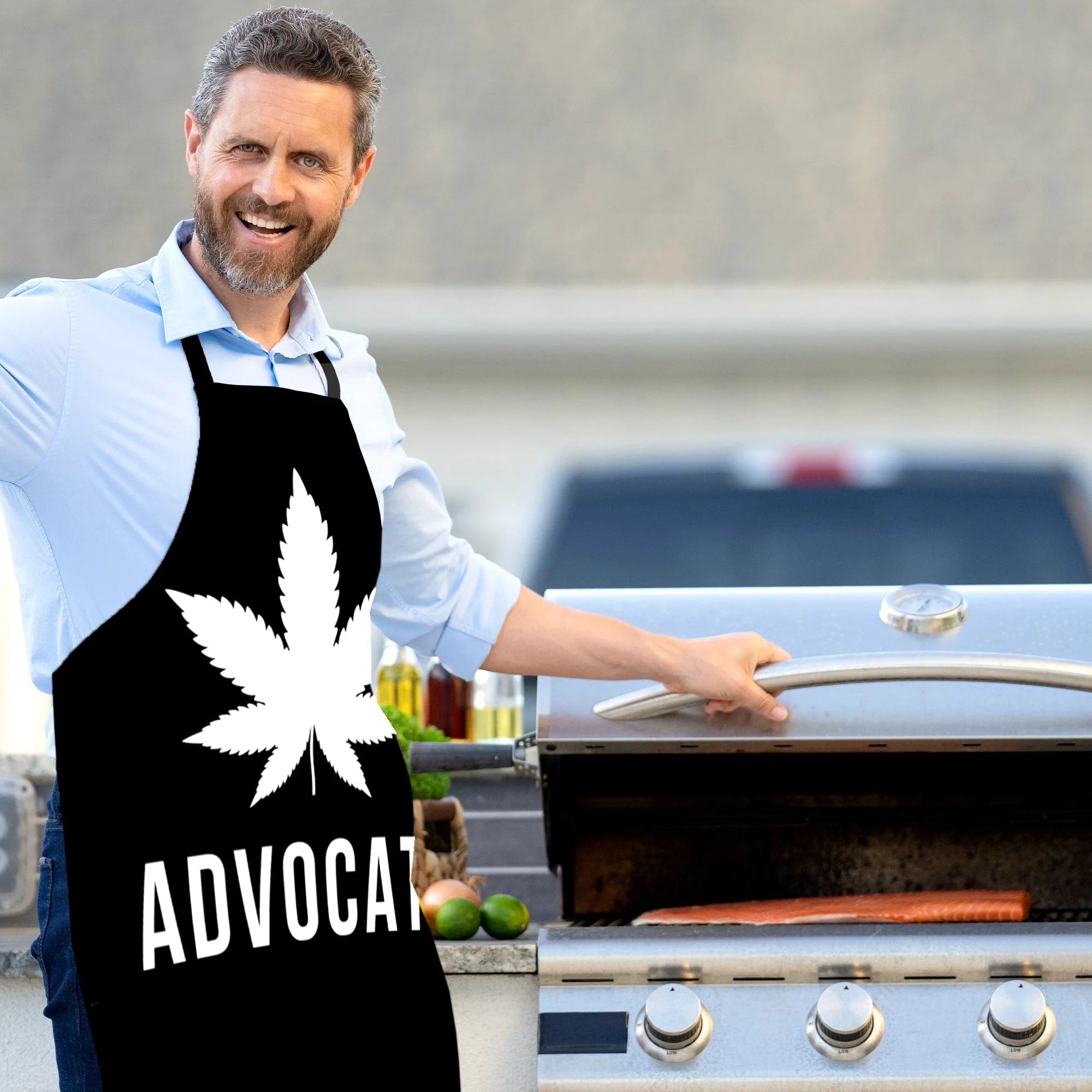Cannabis Advocate Pot Leaf Apron