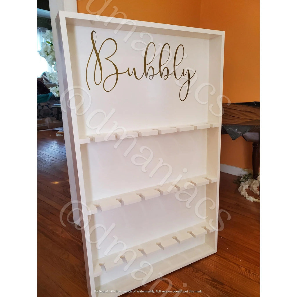 Champagne Wall Mimosa Prosecco Bar Wine Stand