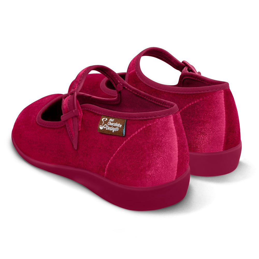 Red Wine Women's Mary Jane Flats