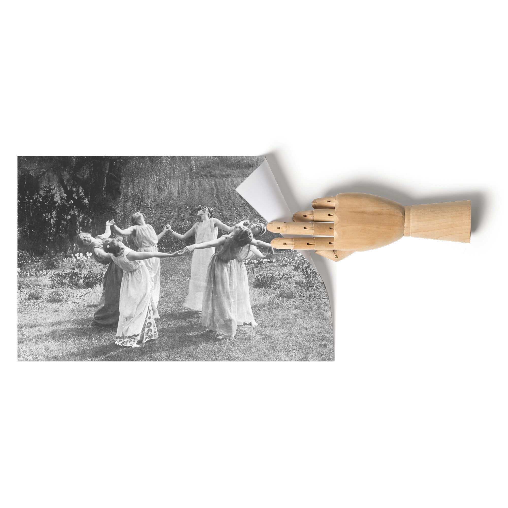 "Circle of Women Dancing" Matte Poster