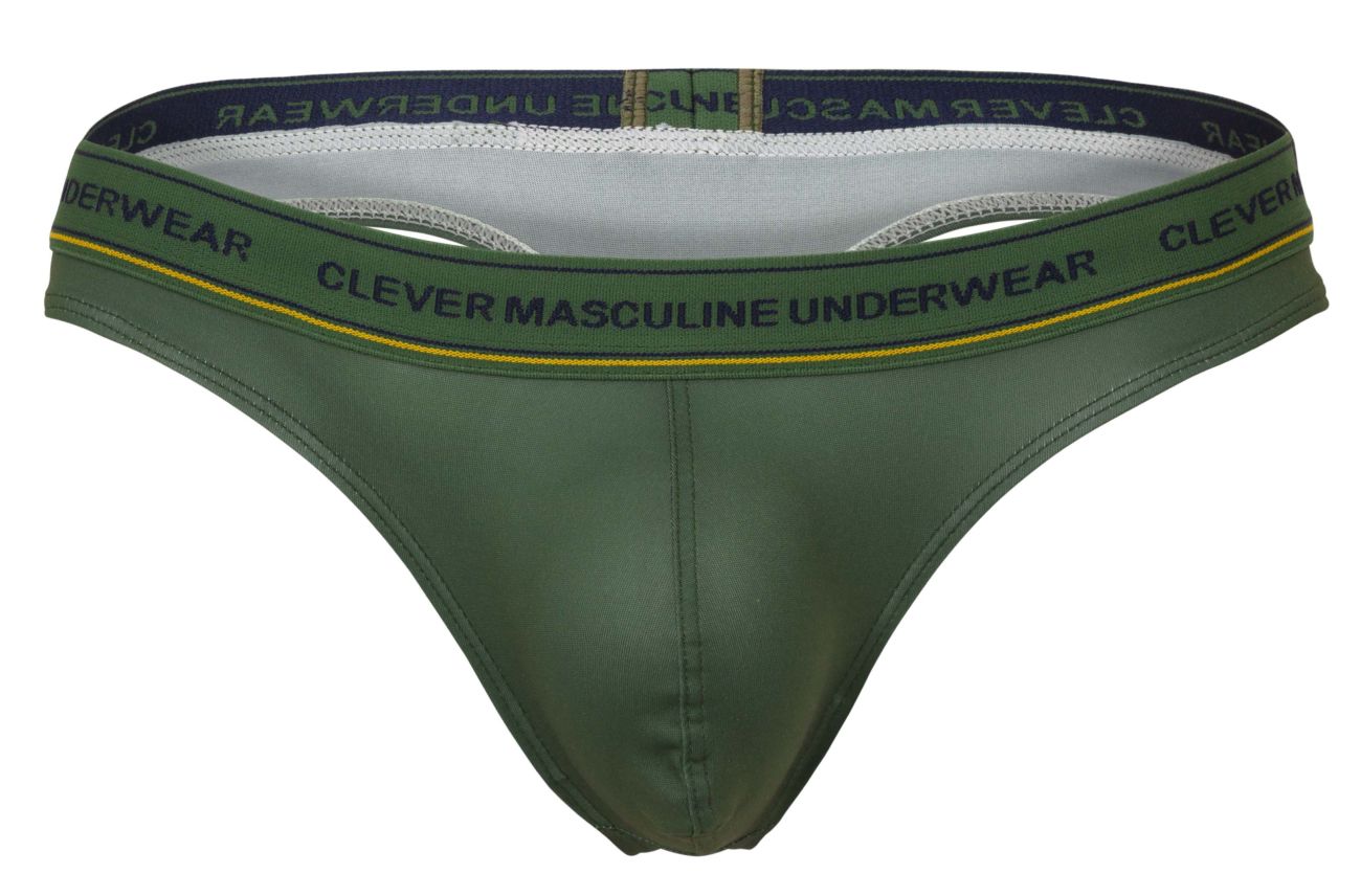 Clever 100010 3PK Australian Latin Thongs Color Blue-Petrol-Green