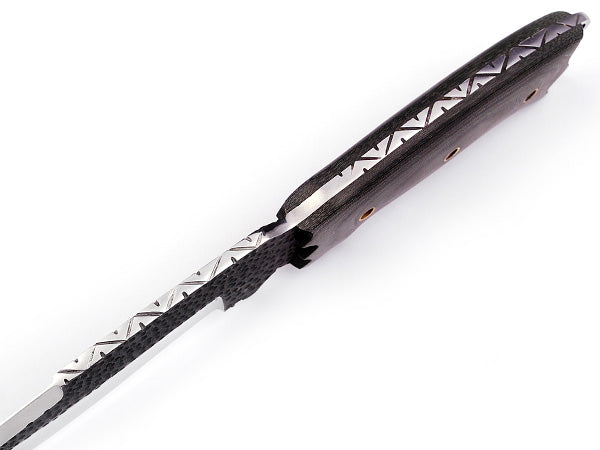 Custom Handcrafted Full Tang 1095 High Carbon Steel Camp Knife