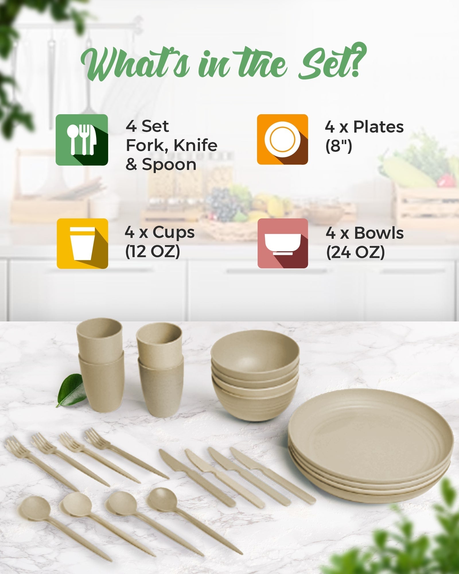 Eco-Friendly Combo Sets