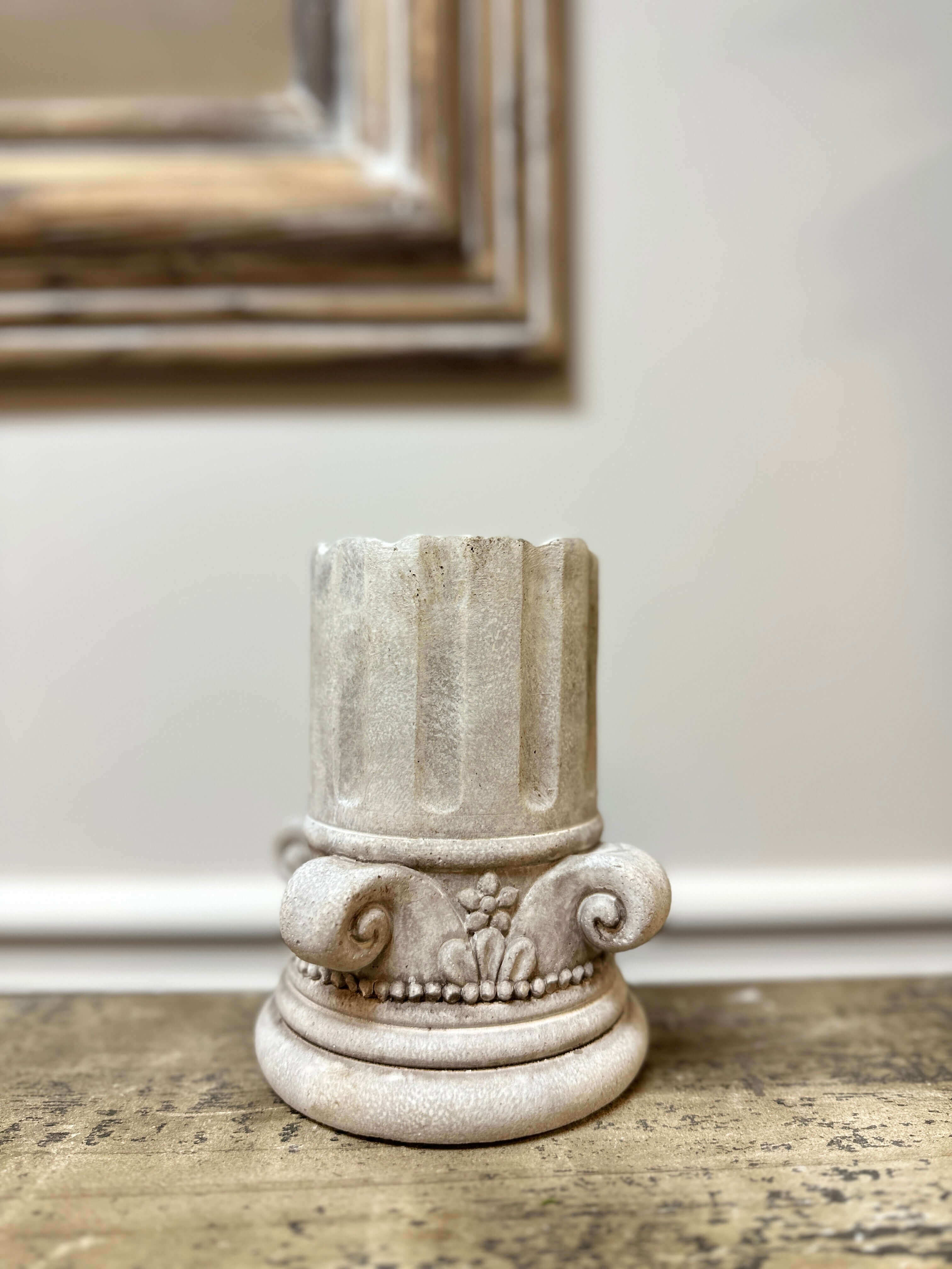 Concrete Column Planter
